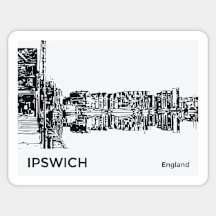 Ipswich England Sticker